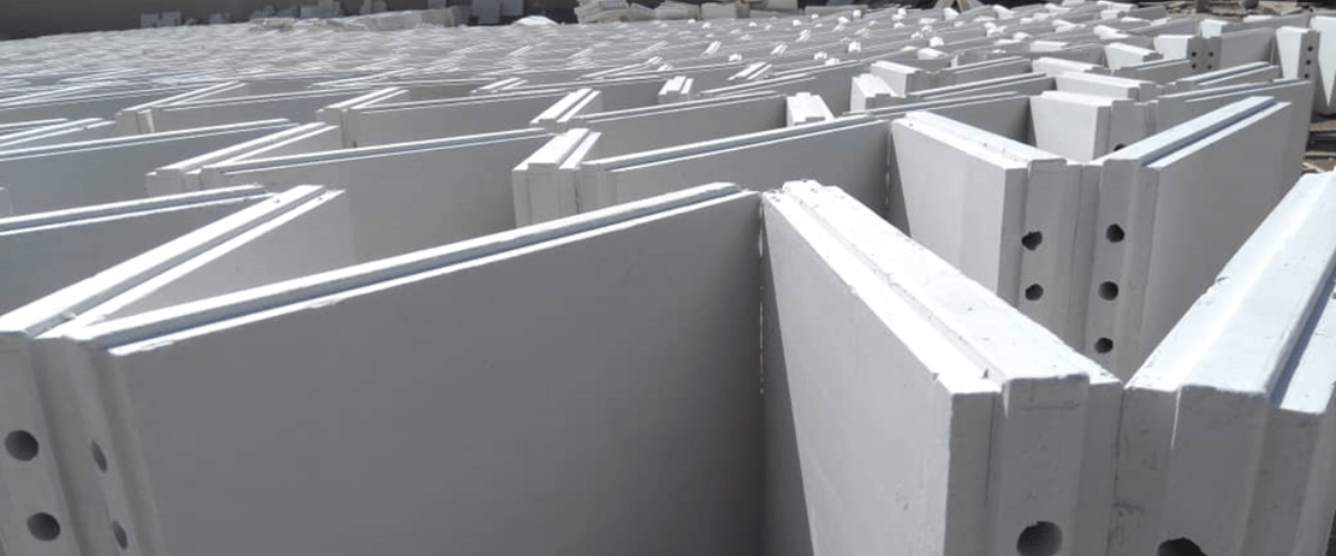 دیوار گچی از پیش ساخته