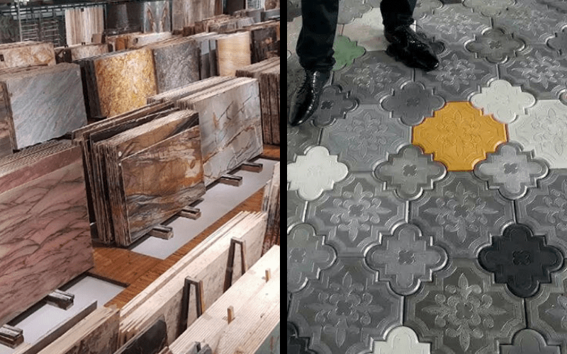 ساخت سنگ مصنوعی با پودر سنگ